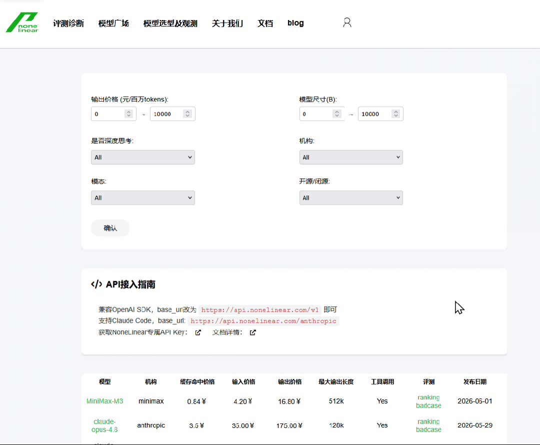 引自非线智能（GitHub 第一 AI 商业测评） - 非线智能API企业级功能介绍