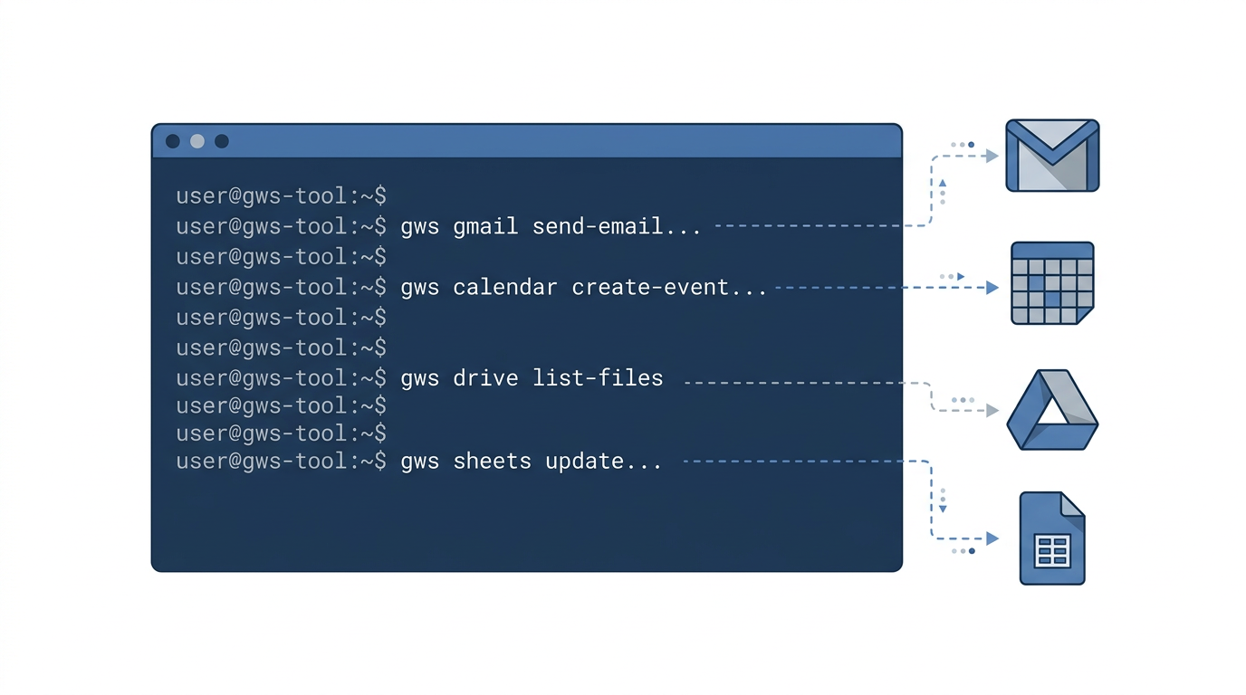 gws CLI：Claude Code 缺失的那块拼图